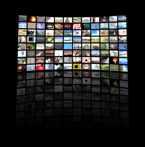 TV-Panel — Stockfoto