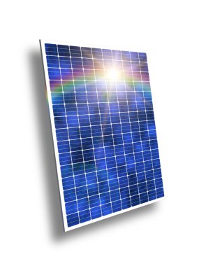 Solar panels clipart