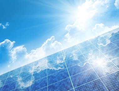 Solar panels clipart