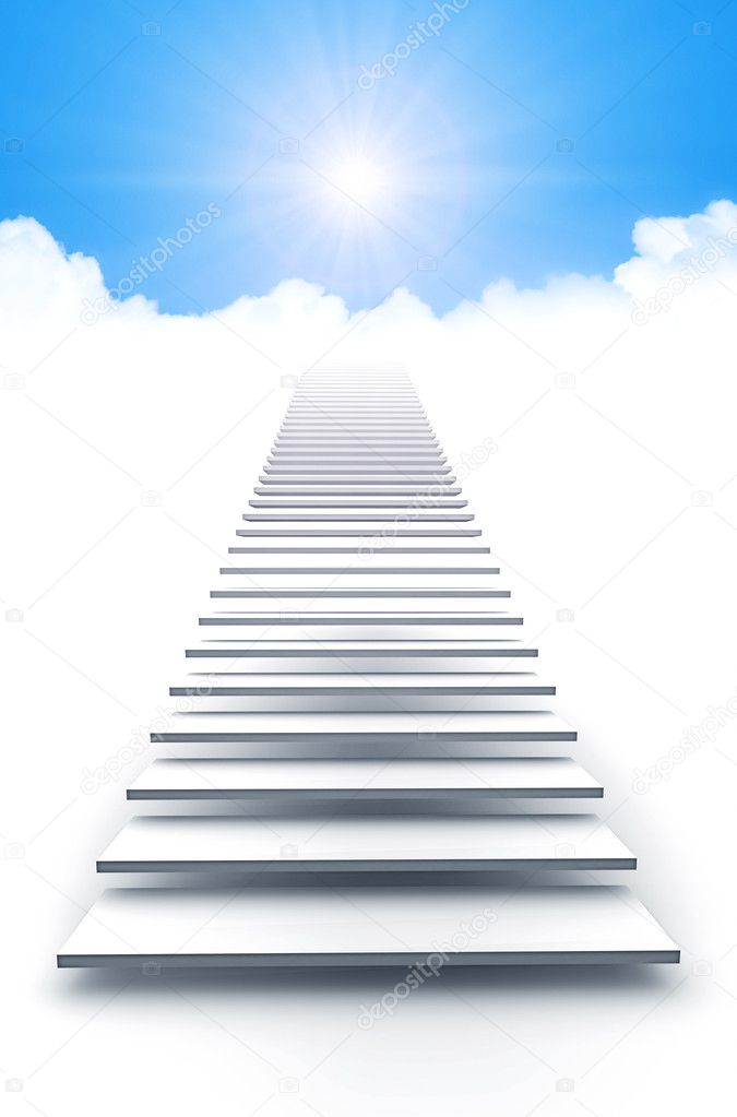 Download Stairs Stages Heaven Royalty-Free Stock Illustration