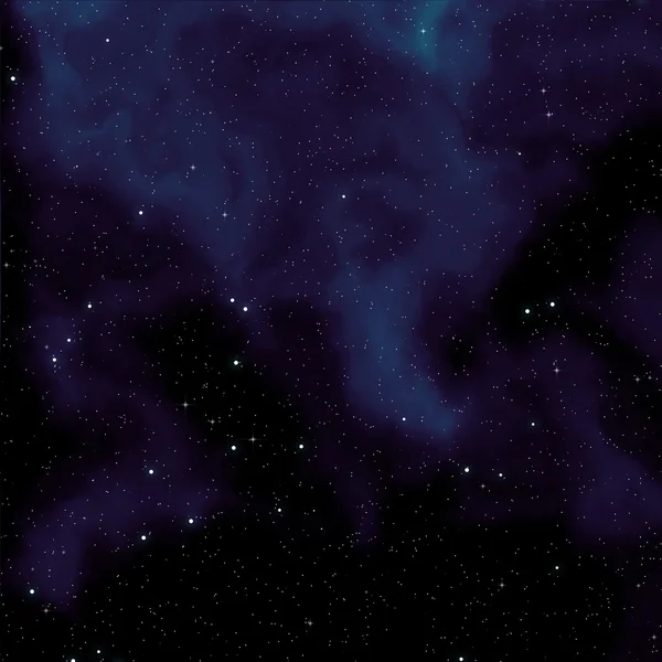 Зоряне поле — стокове фото
