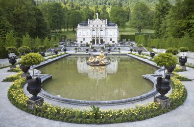 Castle linderhof clipart