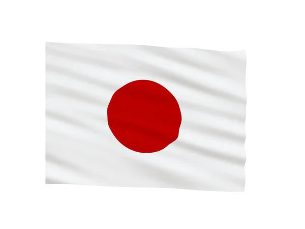 Σημαία της Ιαπωνίας — Φωτογραφία Αρχείου