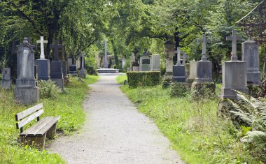 Munich south cemetery clipart