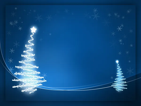 Boże Narodzenie niebieski — Zdjęcie stockowe
