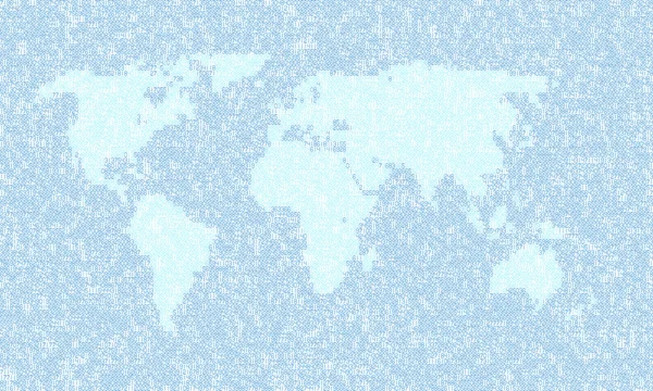 Mapa země — Stock fotografie