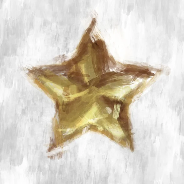 Sketchy star — Stock Photo, Image