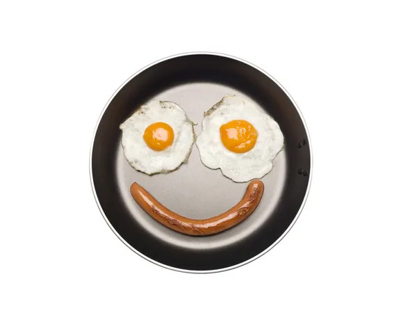 卵とソーセージ — ストック写真