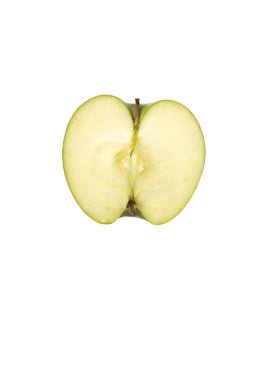 Devided apple clipart