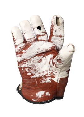 Dirty protection glove