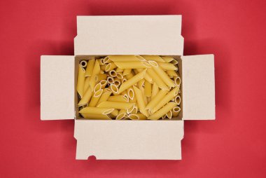 Packet of pasta clipart