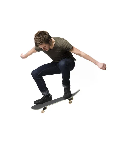 Man op skateboard — Stockfoto