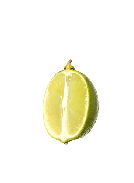Limão cortado ao meio — Fotografia de Stock