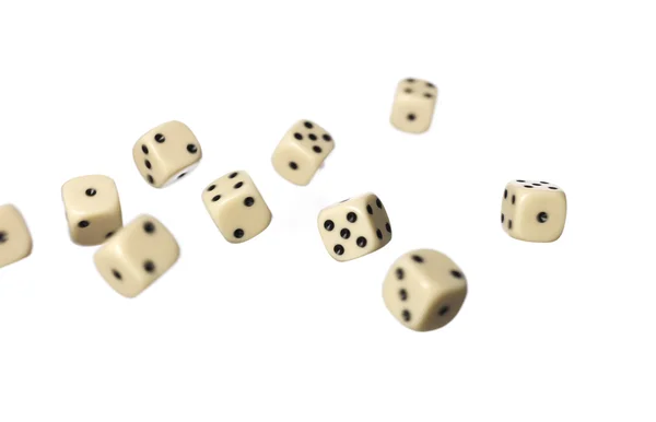 Roled dices — Stock Photo, Image