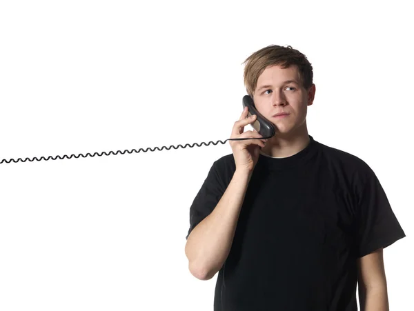 Hombre en el teléfono — Foto de Stock