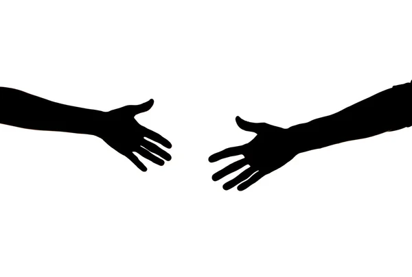 Розтягування руки — стокове фото