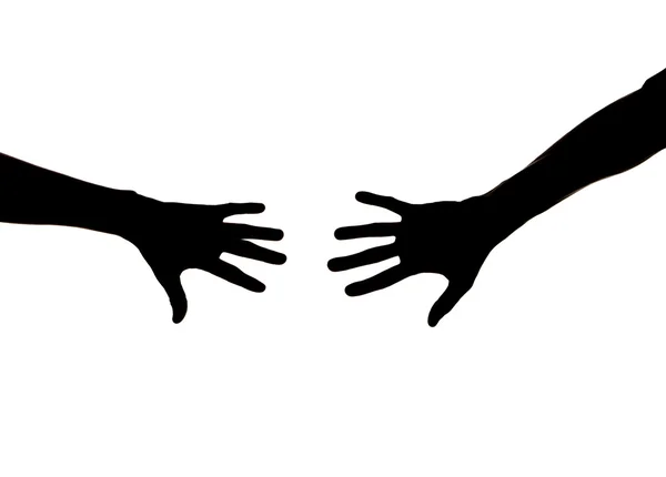 Protažení rukou — Stock fotografie