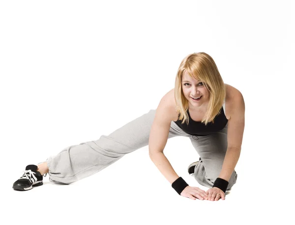 Mujer haciendo ejercicio —  Fotos de Stock
