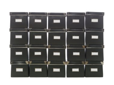 Storage boxes clipart
