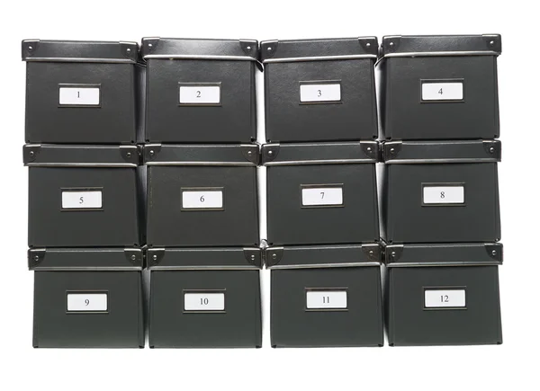 Cajas de almacenamiento — Foto de Stock