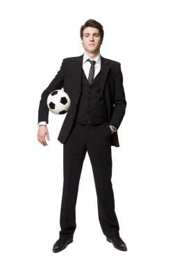 Football supporter clipart