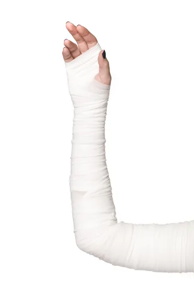 Bandage sur un bras — Photo