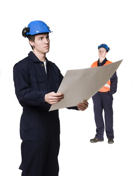 Constructionworkers — Stok fotoğraf