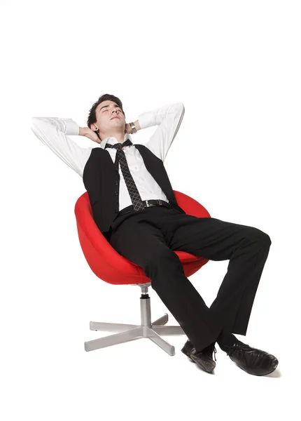 Muž relaxační — Stock fotografie