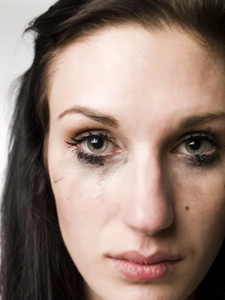 슬픈 여자 — 스톡 사진