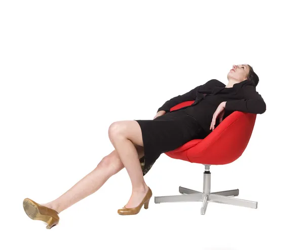 Lazy woman — Stock Photo, Image