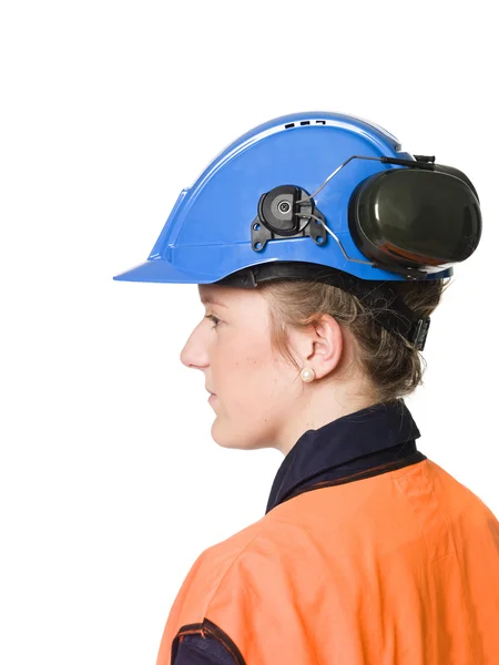 Female Building worker — Stock Photo, Image