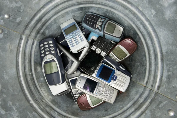 Mobiele telefoons — Stockfoto