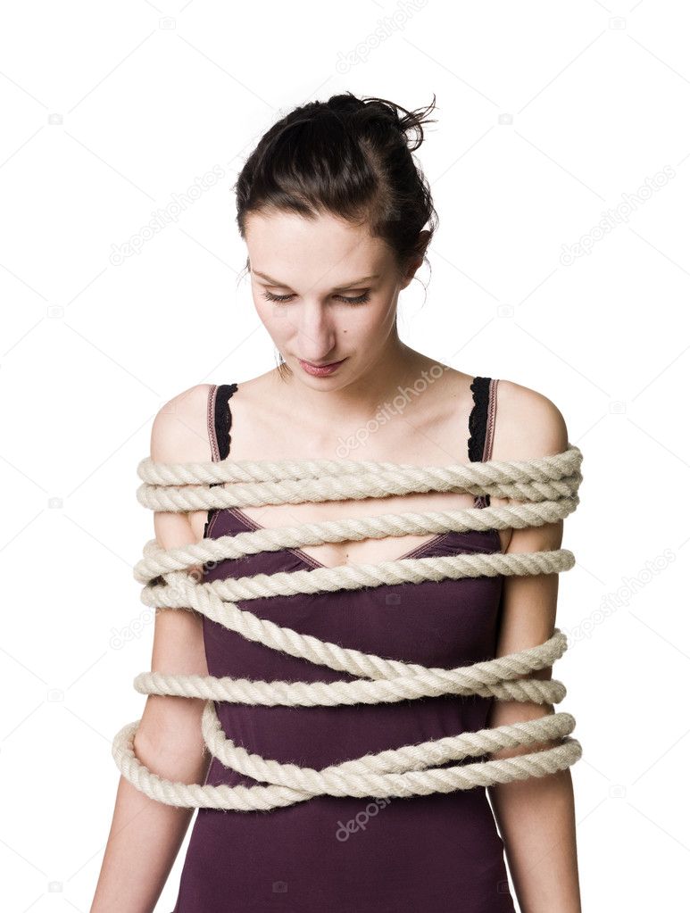 sexy girl tied up