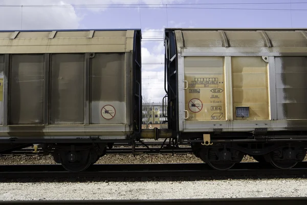 Wagony pociągu — Zdjęcie stockowe