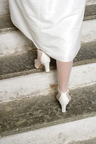 Sapatos de noivas — Fotografia de Stock