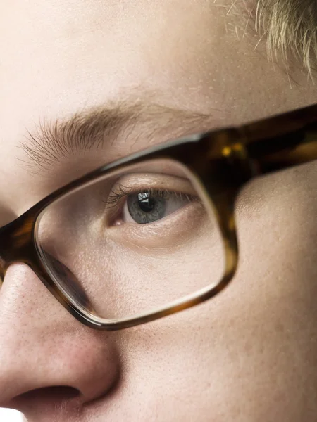 Человек в очках — стоковое фото