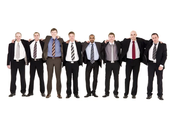 Group of happy men — Stock Photo, Image