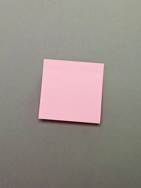 Nota adhesiva rosa — Foto de Stock