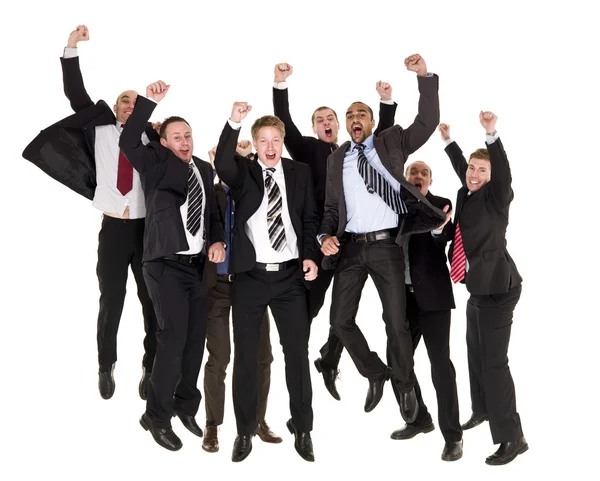 Hombres de negocios felices — Foto de Stock