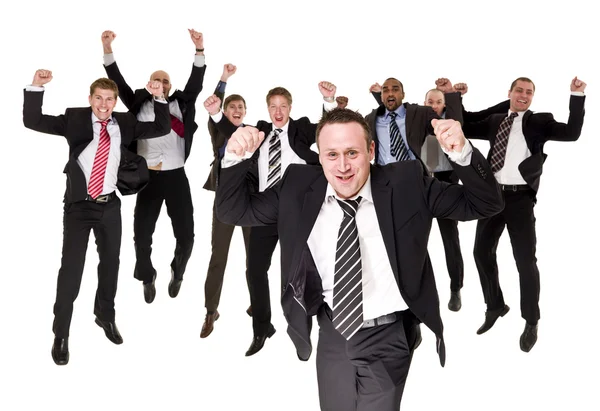 Hombres de negocios felices — Foto de Stock