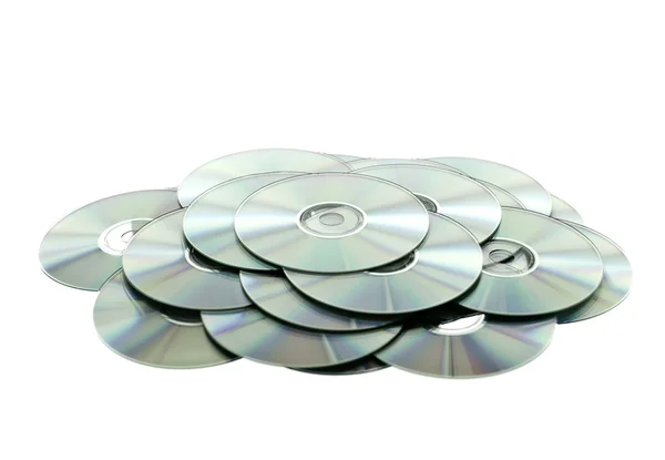 Stosu płyt CD — Zdjęcie stockowe