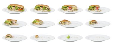 Time Lapse - Sandwich clipart