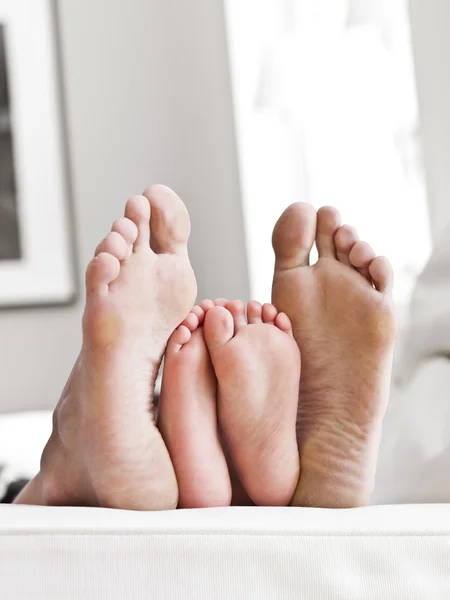 Sulorna på fötter — Stockfoto