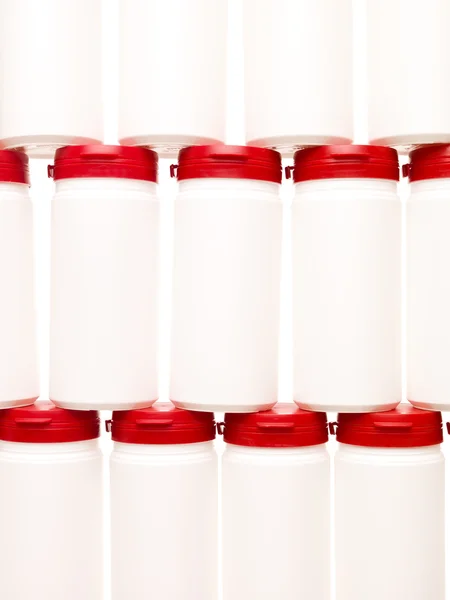 Plastic cans — Stock Photo, Image