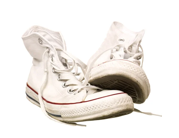 Nosí sportovní obuv — Stock fotografie