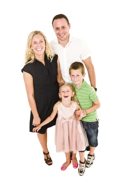 Familjen från ovan — Stockfoto