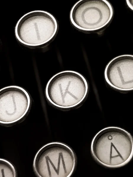 Clés de machine à écrire — Photo