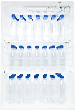 Refrigerator full of water clipart