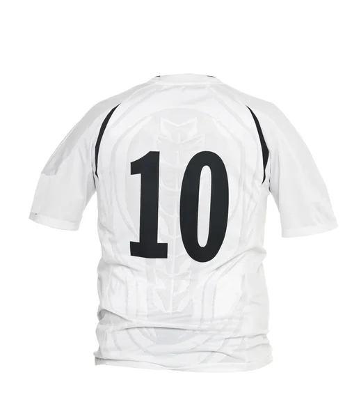 번호 10와 축구 셔츠 — 스톡 사진