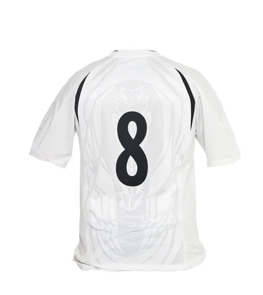 숫자 8와 축구 셔츠 — 스톡 사진